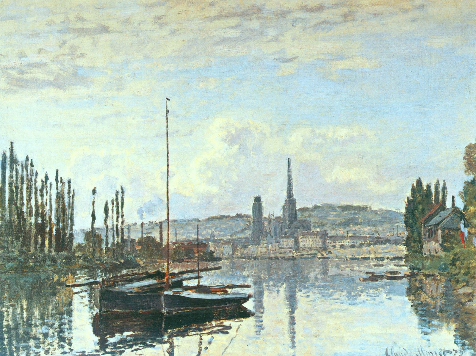 View of Rouen 1872